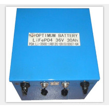 Bateria de lítio 36V 30ah LiFePO4 para EV